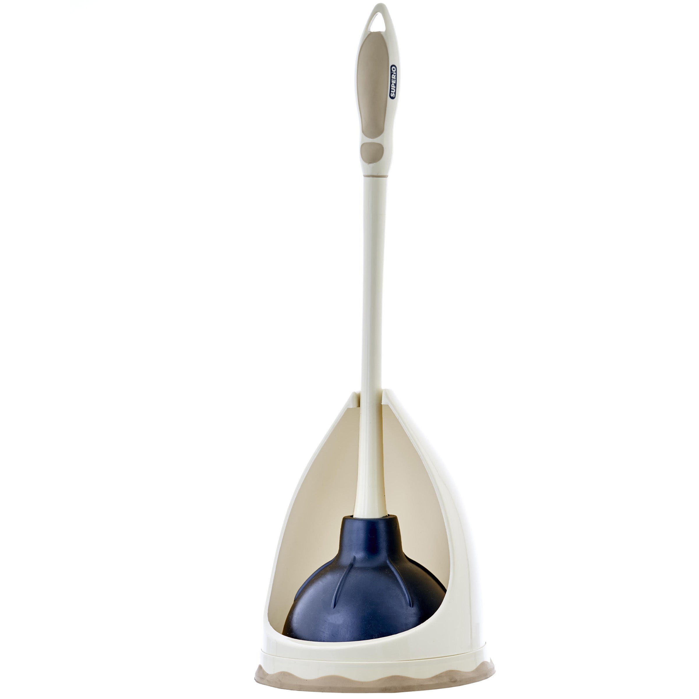 Superio Plunger with Holder Grey