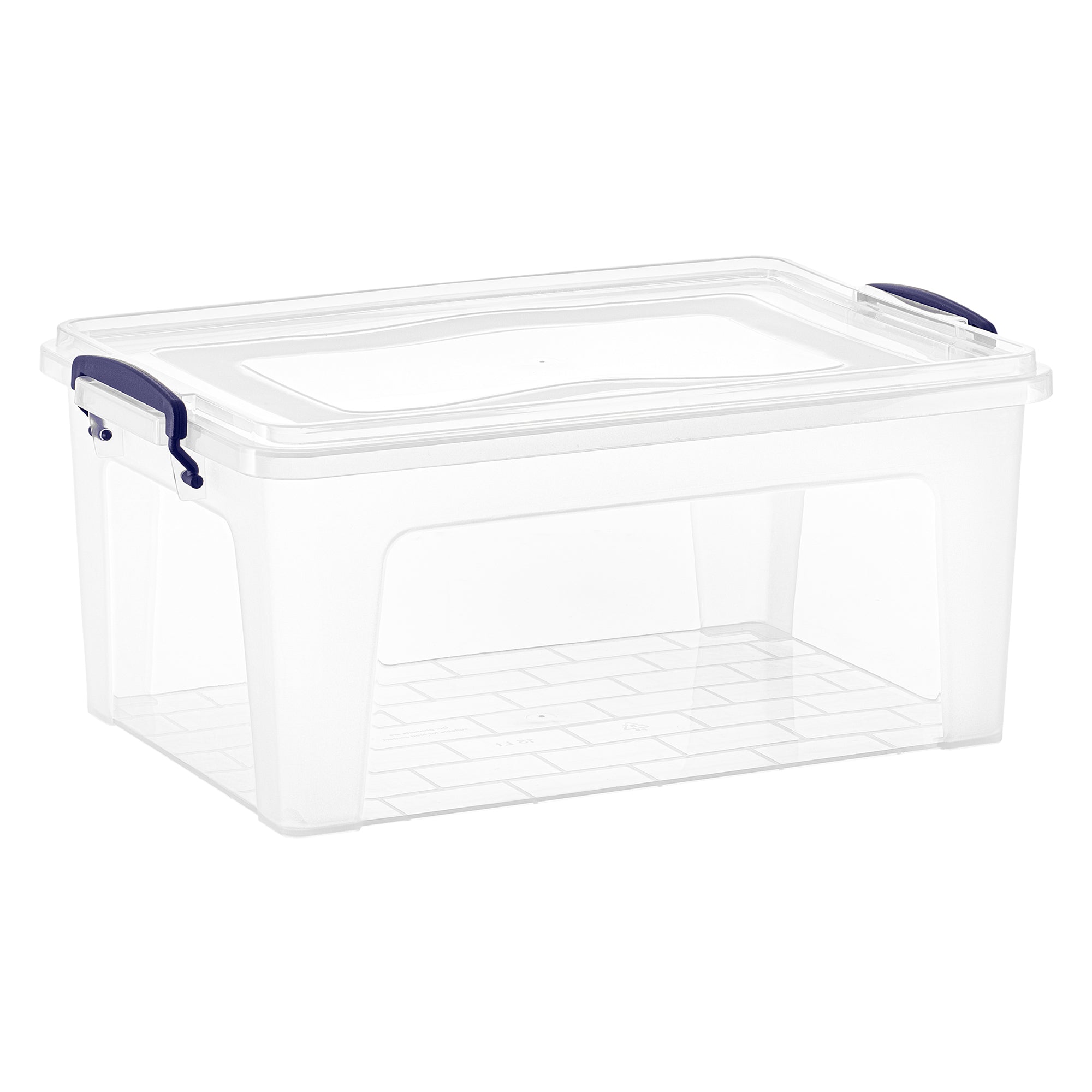 Wholesale Sterilite Storage Box w/Lid - 16qt CLEAR/WHITE