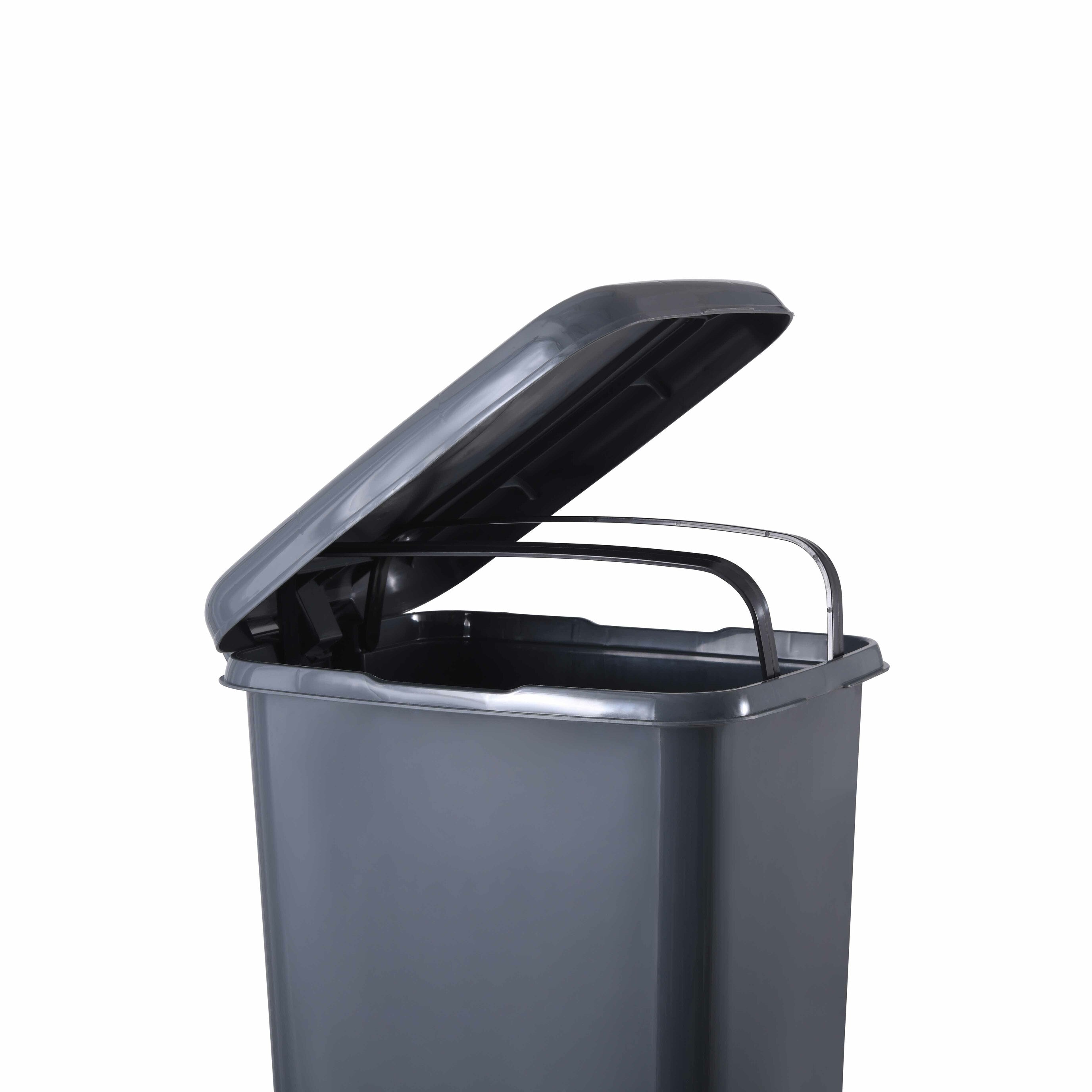 Slim Pedal Trash Can 10 Qt Onyx Grey Superio   1035handles 433f1955 E09b 461a B472 D6e44a278d8c 