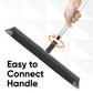 Slim Silicone Swivel Head Broom