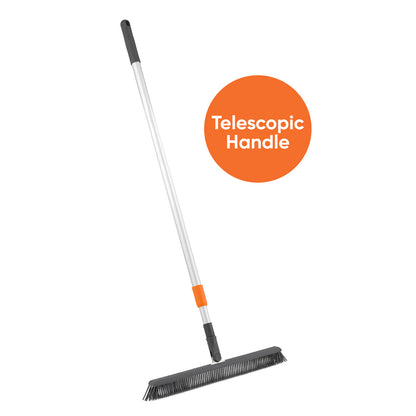 Slim Silicone Swivel Head Broom