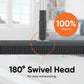 Slim Silicone Swivel Head Broom