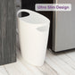 10 Liter Slim Waste Bin, White