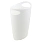 10 Liter Slim Waste Bin, White