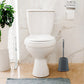 Toilet Bowl Brush, Wicker Style - Onyx Grey