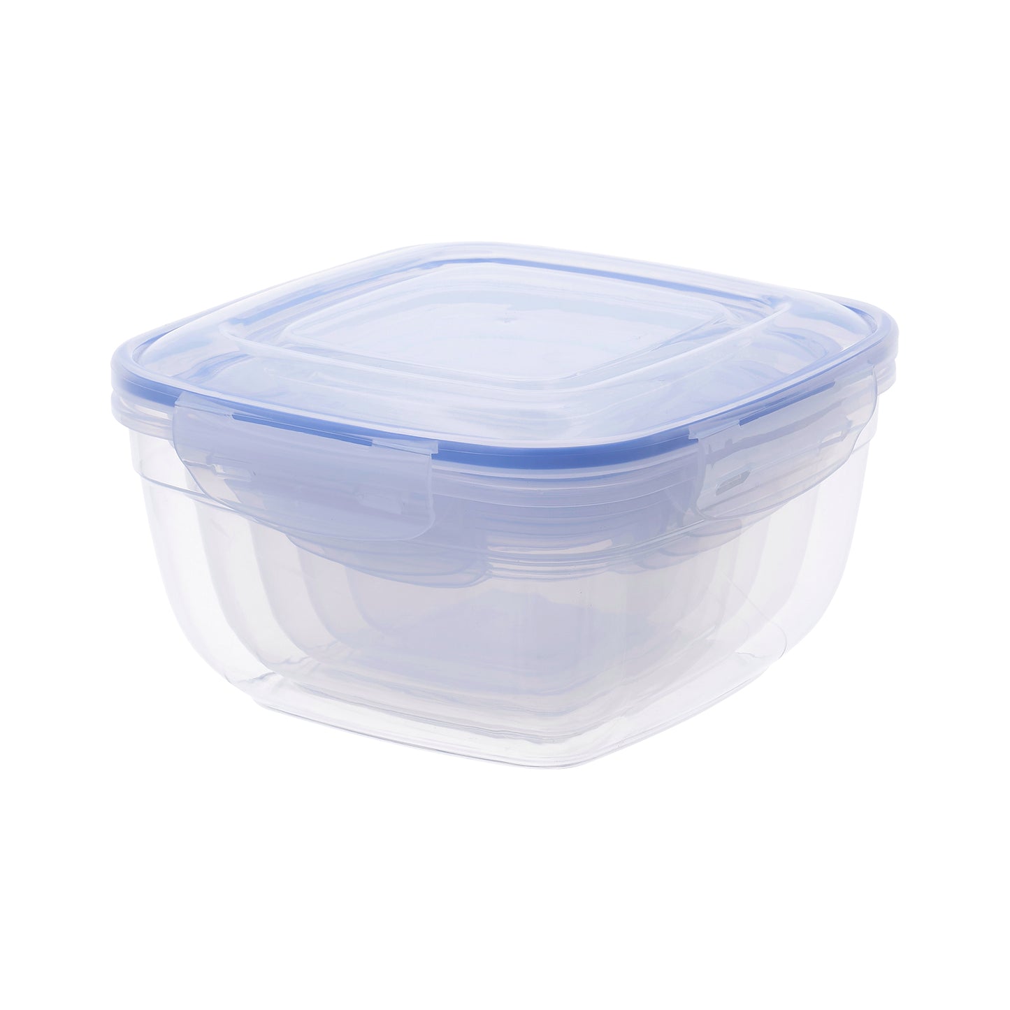Choice 2 Qt. Translucent Square Polypropylene Food Storage Container