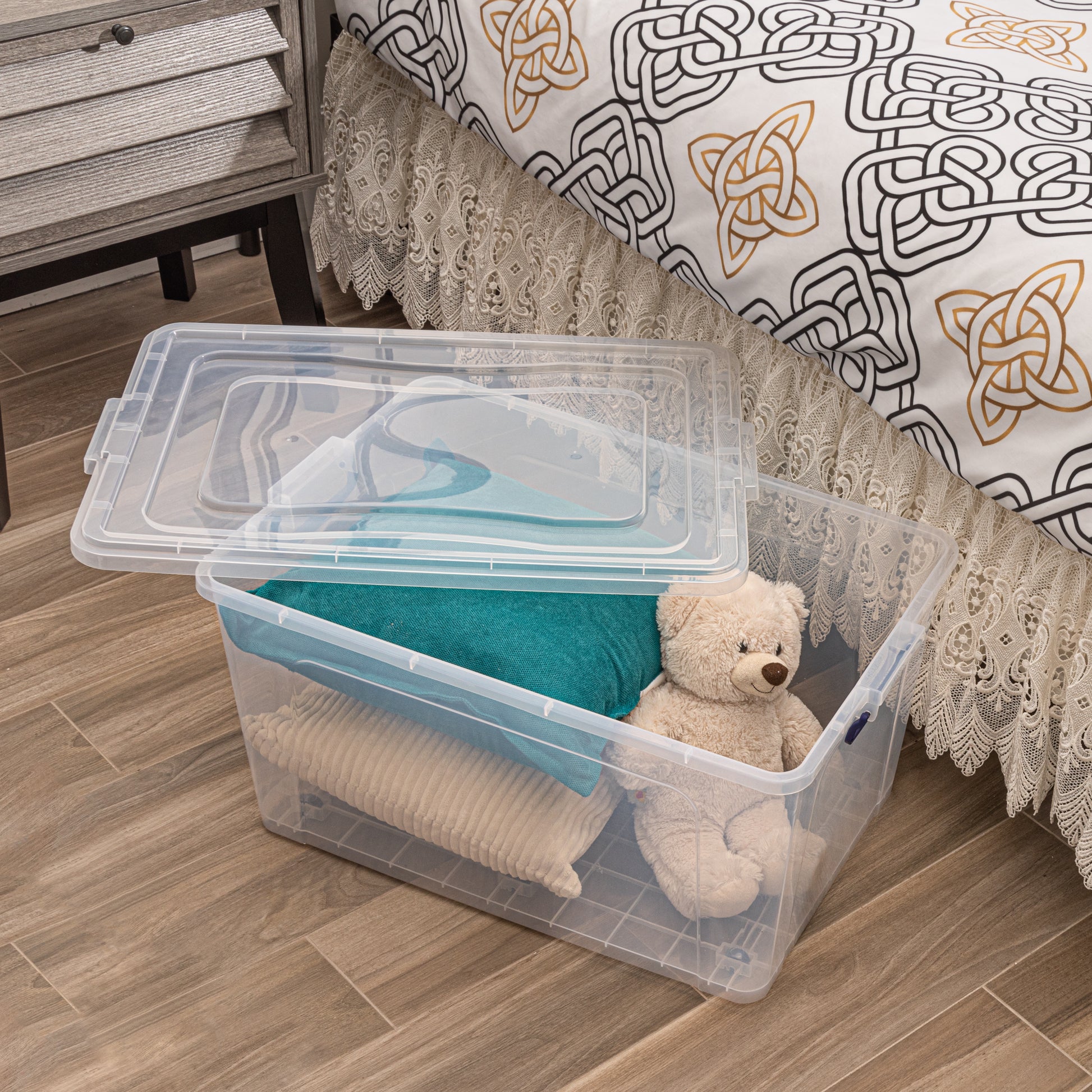 Deep Wheeled Storage Container (85 Qt.) – Superio