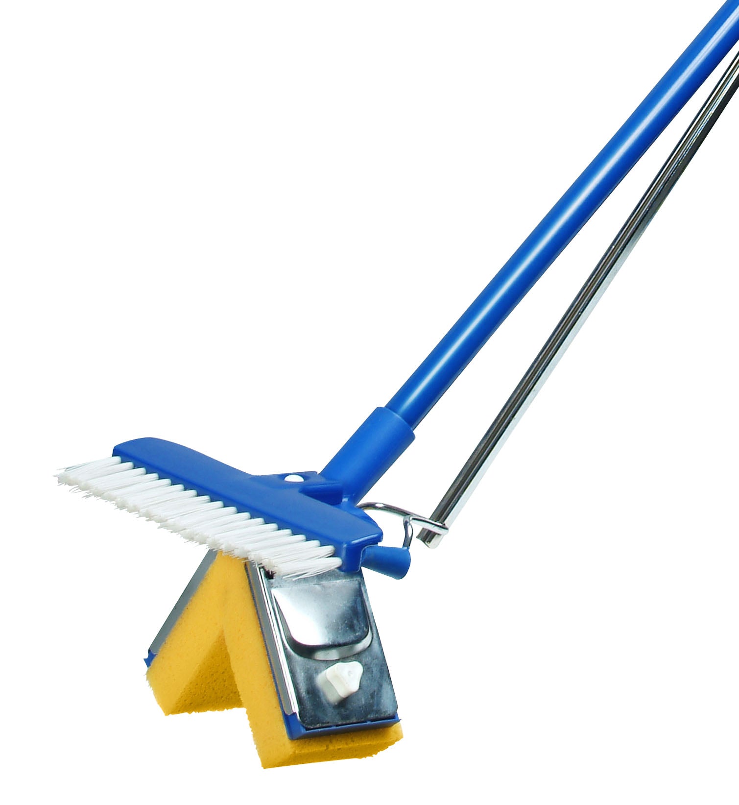 Superio Sponge Mop with Detachable Brush, for Household Use.